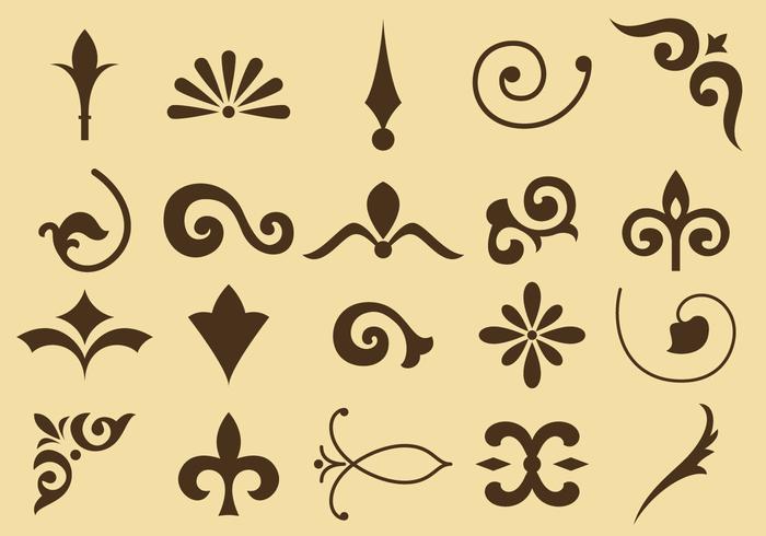 Flourish Vector Icons 700x490 Flourish Vector Icons