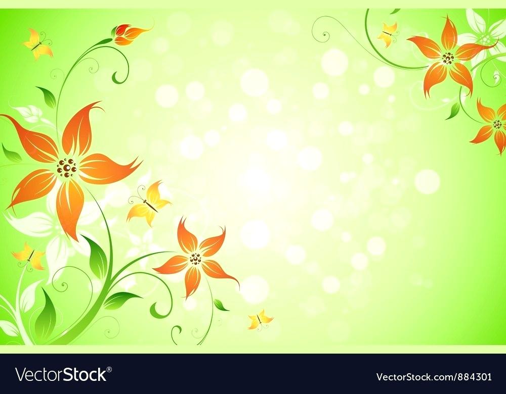 Flowers Background Vector 1000x780 Flowers Background Vector