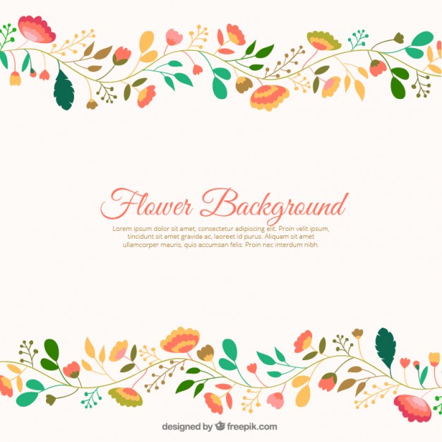 Cute Flowers Background Vector Free Download 626x626 Cute Flowers Background Vector Free Download