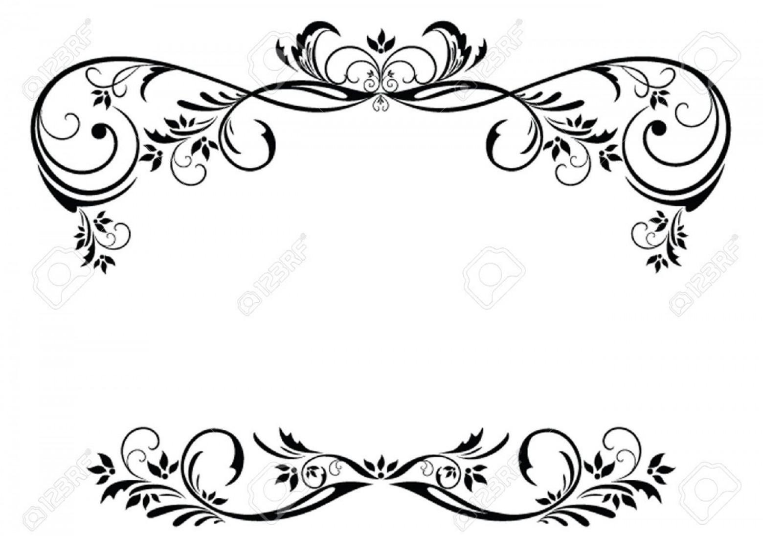 1560x1096 Best Floral Border Vector Free Vector Images Design