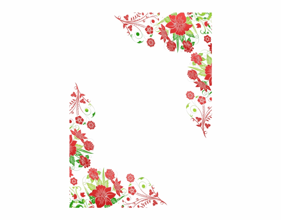 Download Flower Border Vector at Vectorified.com | Collection of ...