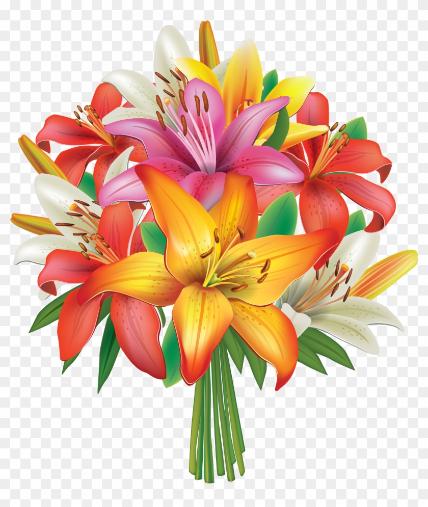 Flower Bouquet Vector 840x995 Flower Bouquet Vector