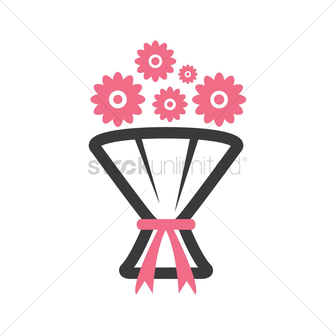 Wedding Flower Bouquet Vector Image 1300x1300 Wedding Flower Bouquet Vector Image