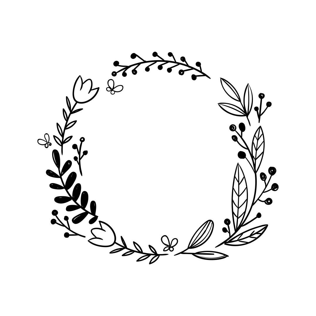 Free Free 240 Silhouette Flower Border Svg Free SVG PNG EPS DXF File