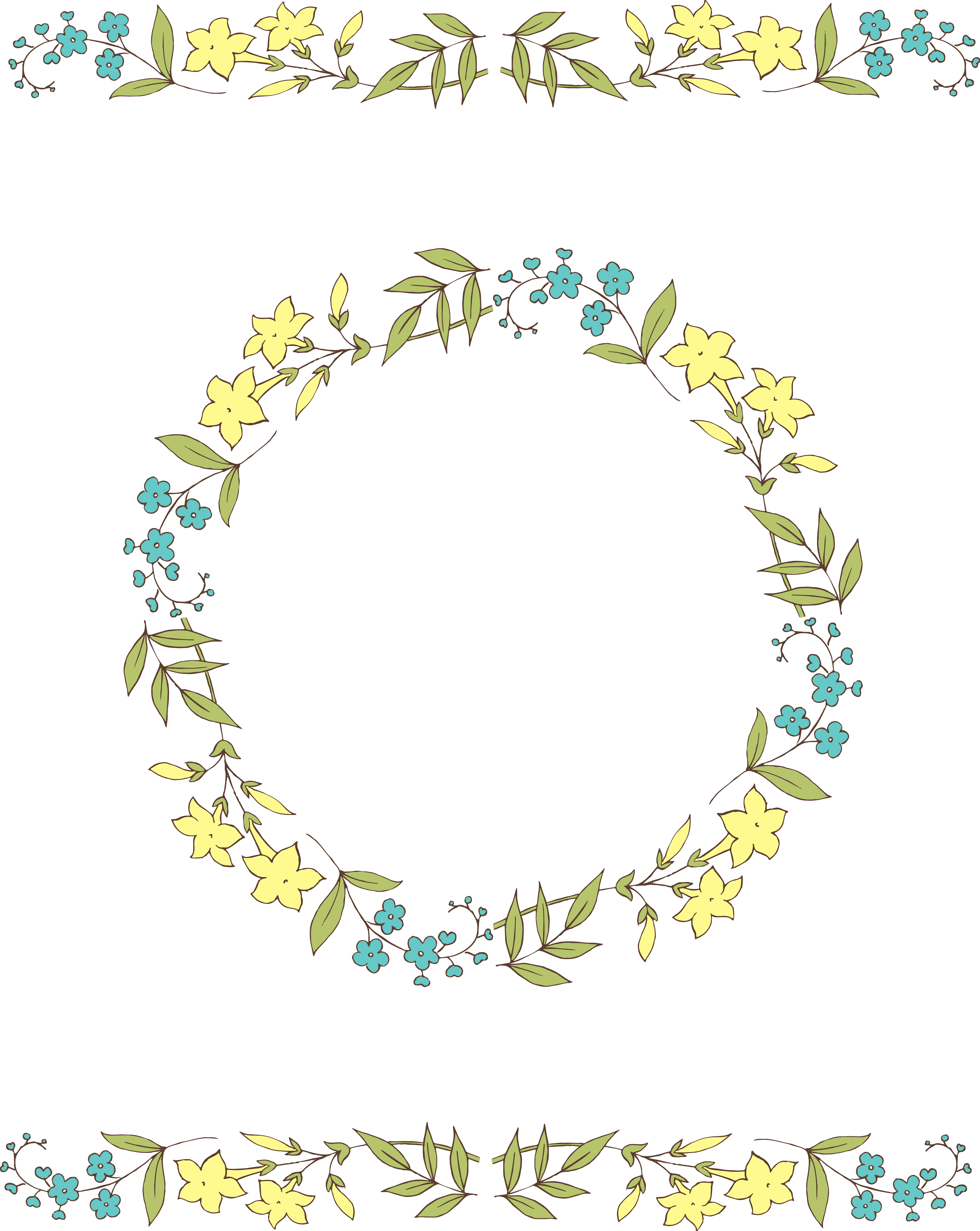 Flower Circle Clipart Free Cliparts Download Images 3481x4374 Flower Circle Clipart Free Cliparts Download Images