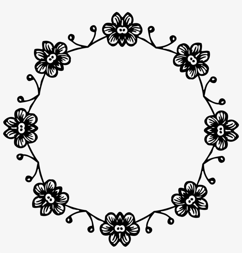 Download Flower Circle Vector at Vectorified.com | Collection of Flower Circle Vector free for personal use