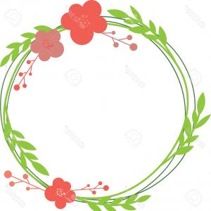 300x300 Stock Photo Colorful Flowers Crown Vector Graphic Catchsplace