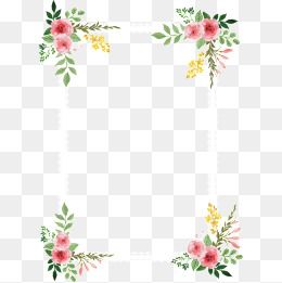 Flower Frame Vector