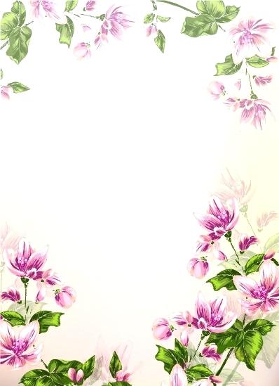 398x549 Flower Frames Vector Picture Frame Online