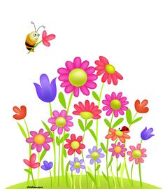 236x270 Flower Garden Cartoon Vector