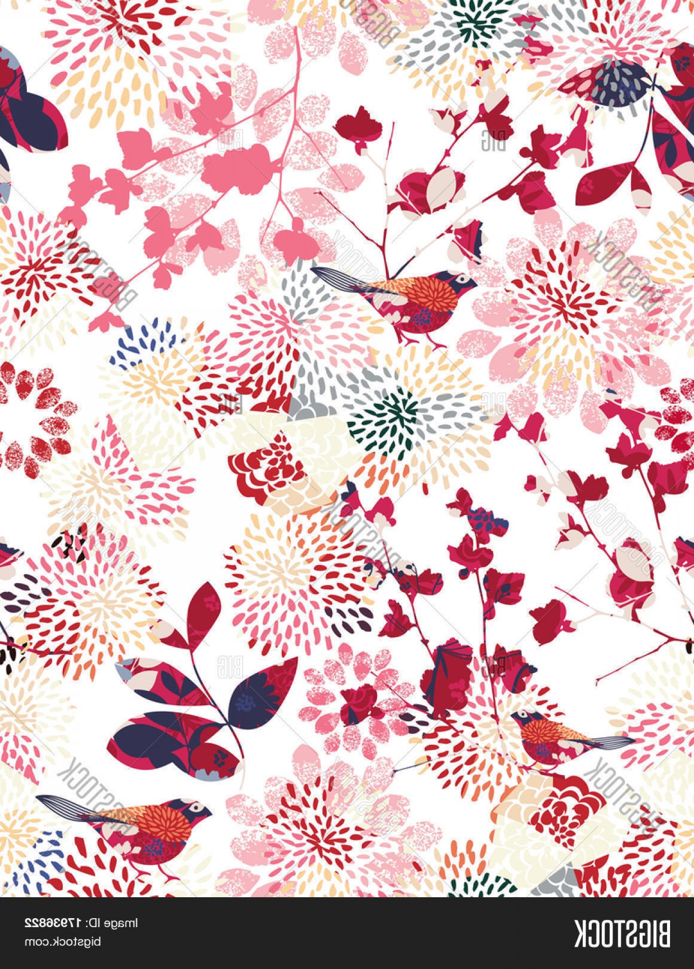 1392x1944 Garden Vector Patterns Catamart