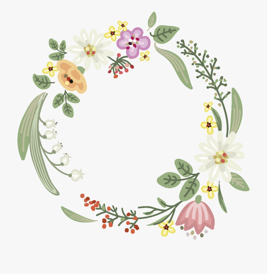 Flower Garland Png 920x943 Flower Garland Png