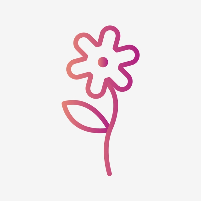 640x640 Vector Flower Icon, Flower, Garden, Plant Png And Vector