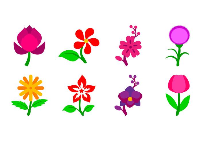 700x490 Flower Icon Vector
