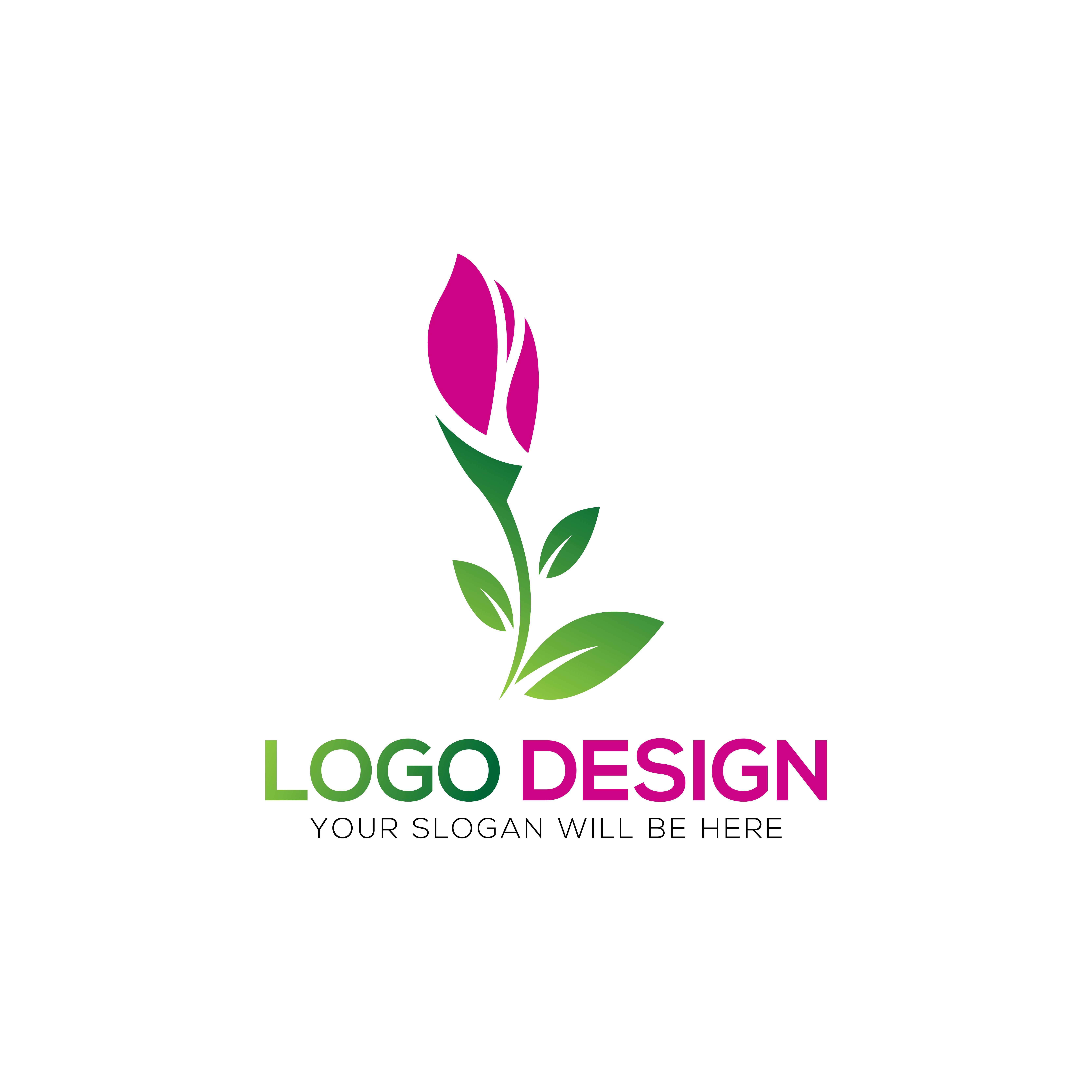 Cool Flower Logos
