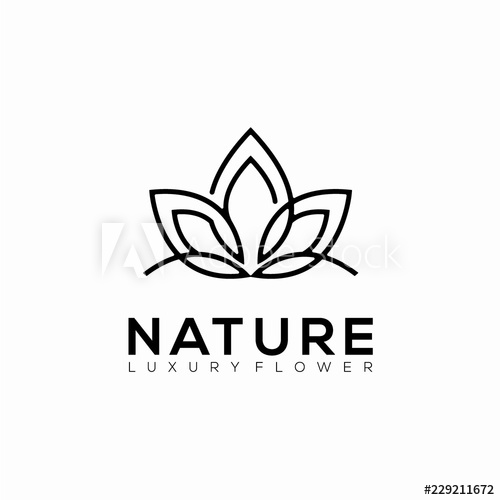 Flower Logo Vector at Vectorified.com | Collection of Flower Logo ...