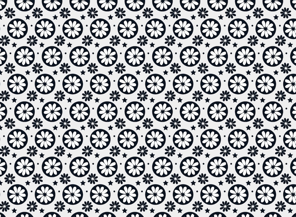1024x750 Floral Pattern Vector