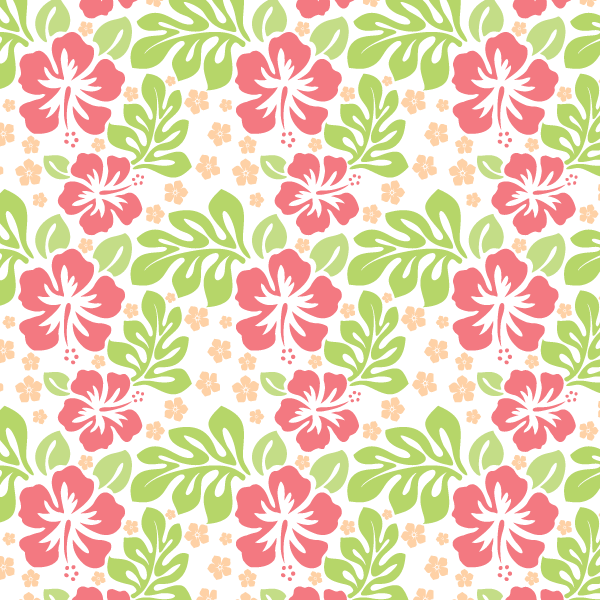 600x600 Free Flower Seamless Pattern Vector