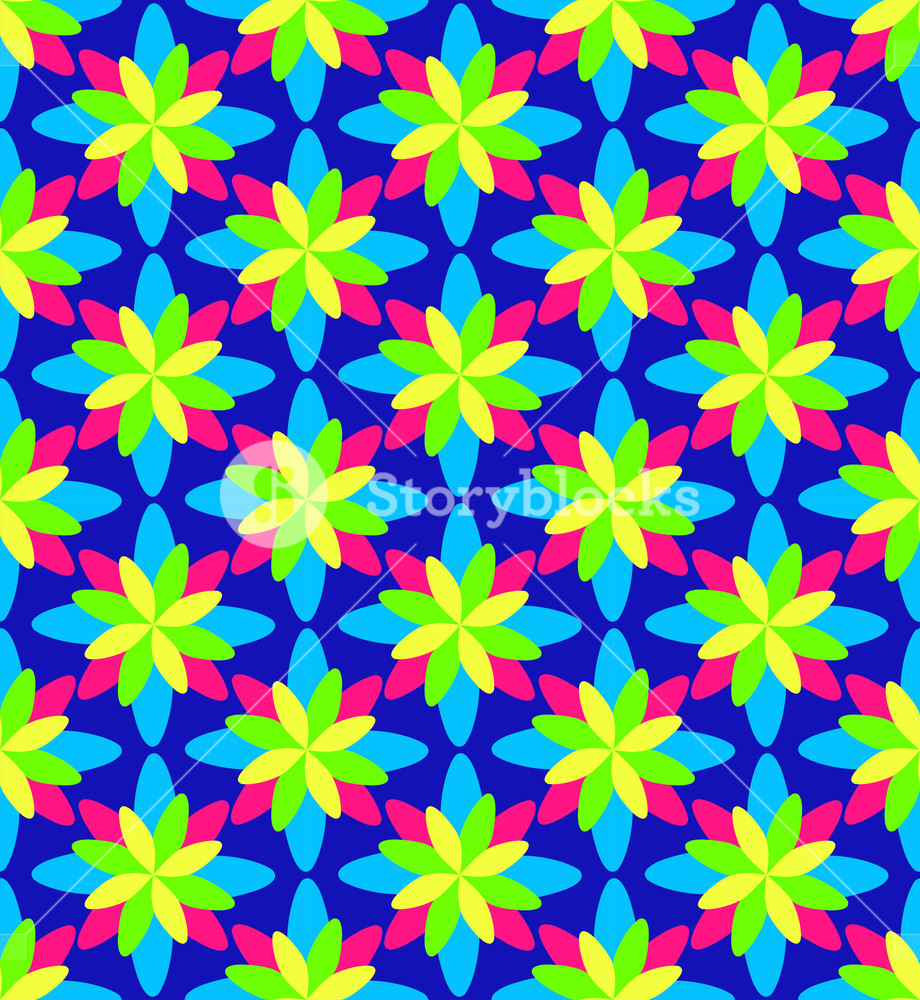 920x1000 Colorful Flower Pattern Vector Seamless Patterns Can Be Used