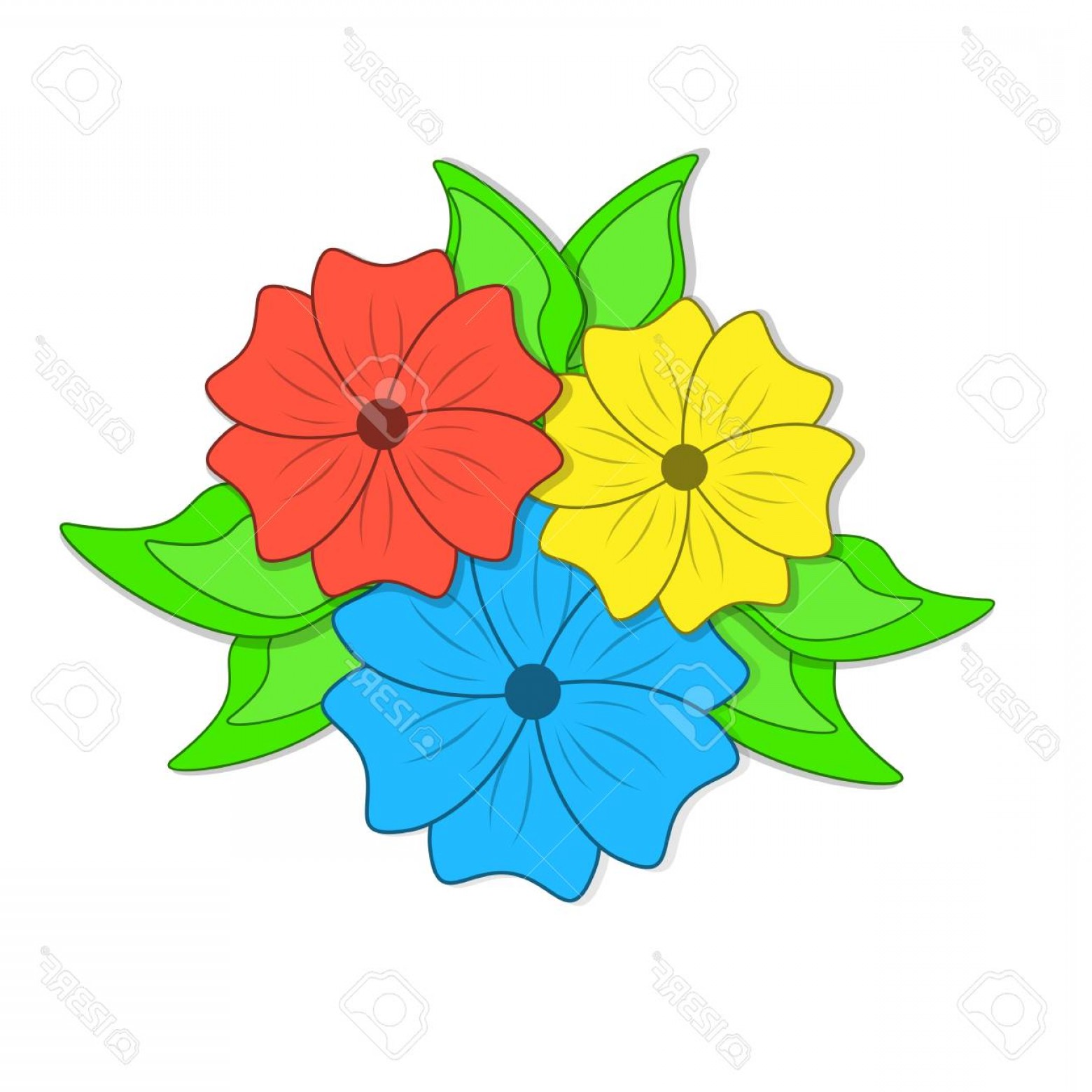 1560x1560 Green Petals Vector Cqrecords