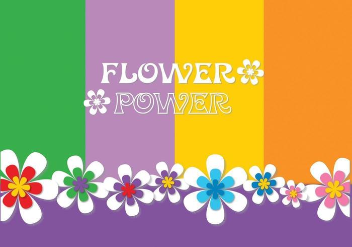 700x490 Flower Power Background Vector