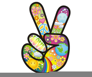 300x250 Flower Power Clipart Free Free Images