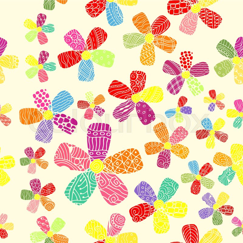 800x800 Vector Pattern Seamless Stock Vector Colourbox