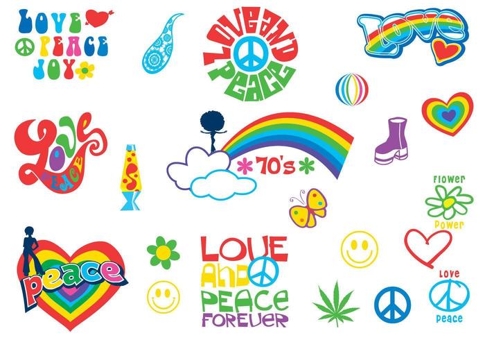 700x490 Flower Power Vector Pack