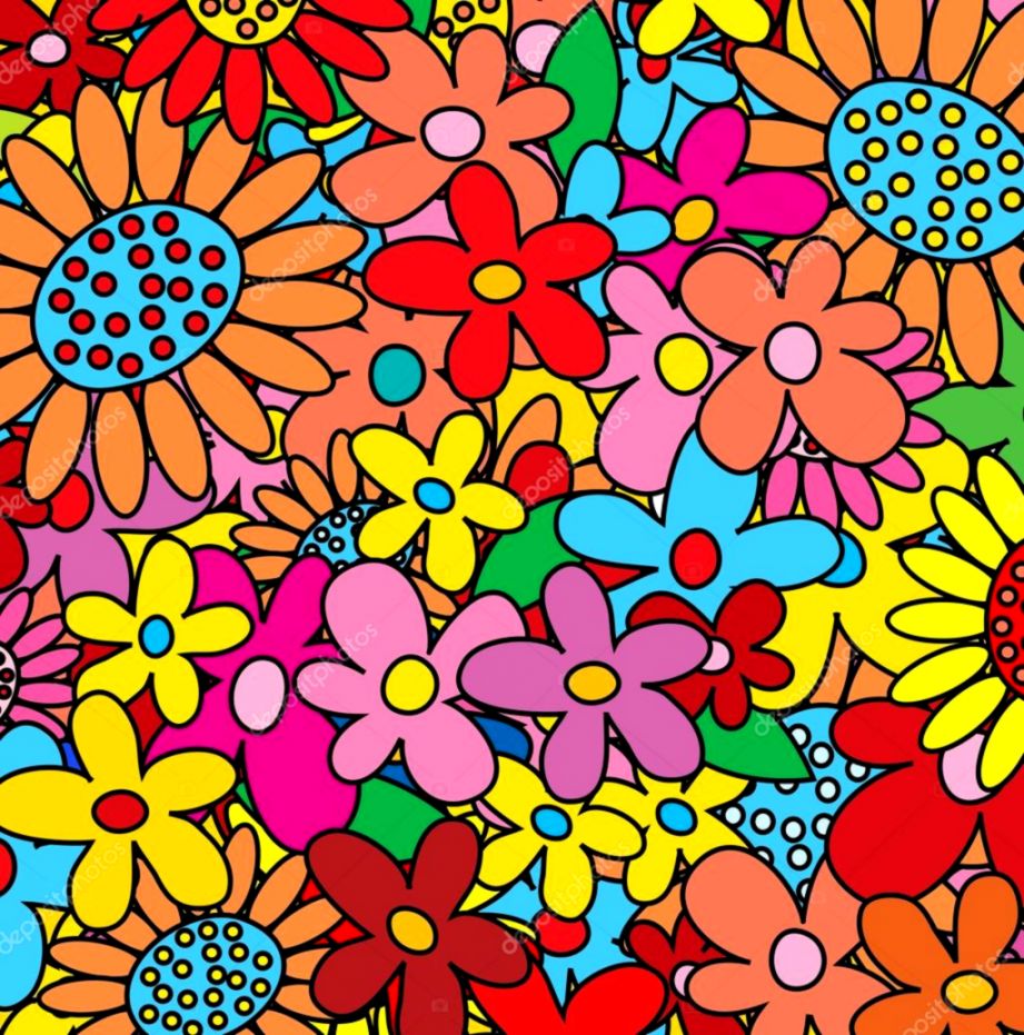 Flower Power Vector At Collection Of Flower Power