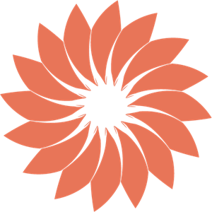 300x300 Flower Shape For Design Logo Vector