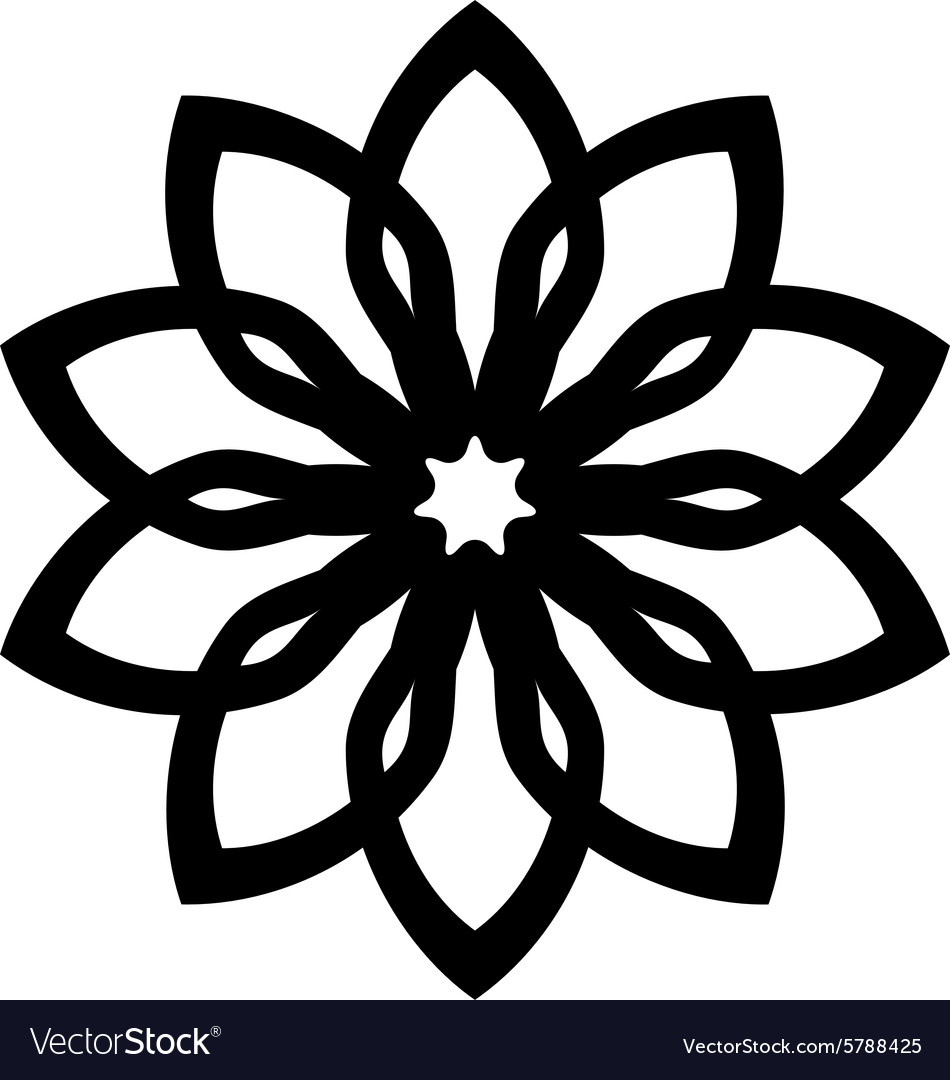 Flower Silhouette 950x1080 Flower Silhouette
