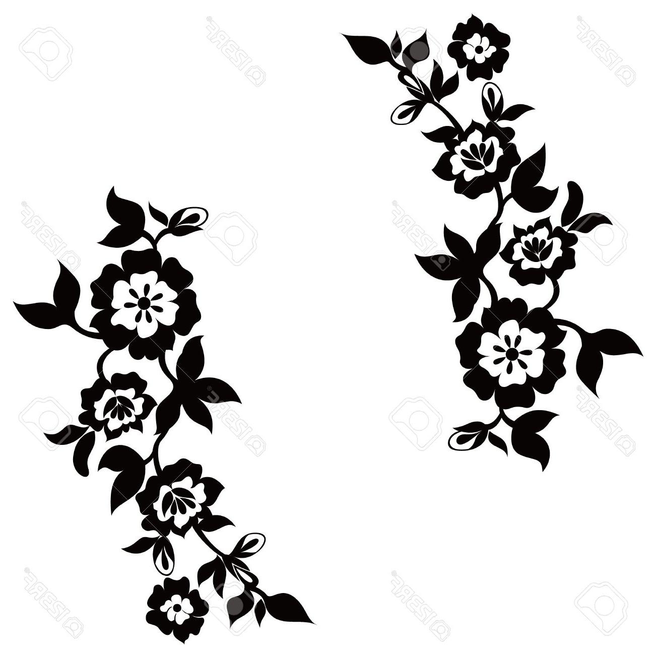 Huge Collection Of 'floral Silhouette Vector' Download More Than 1300x1300 Huge Collection Of 'floral Silhouette Vector' Download More Than