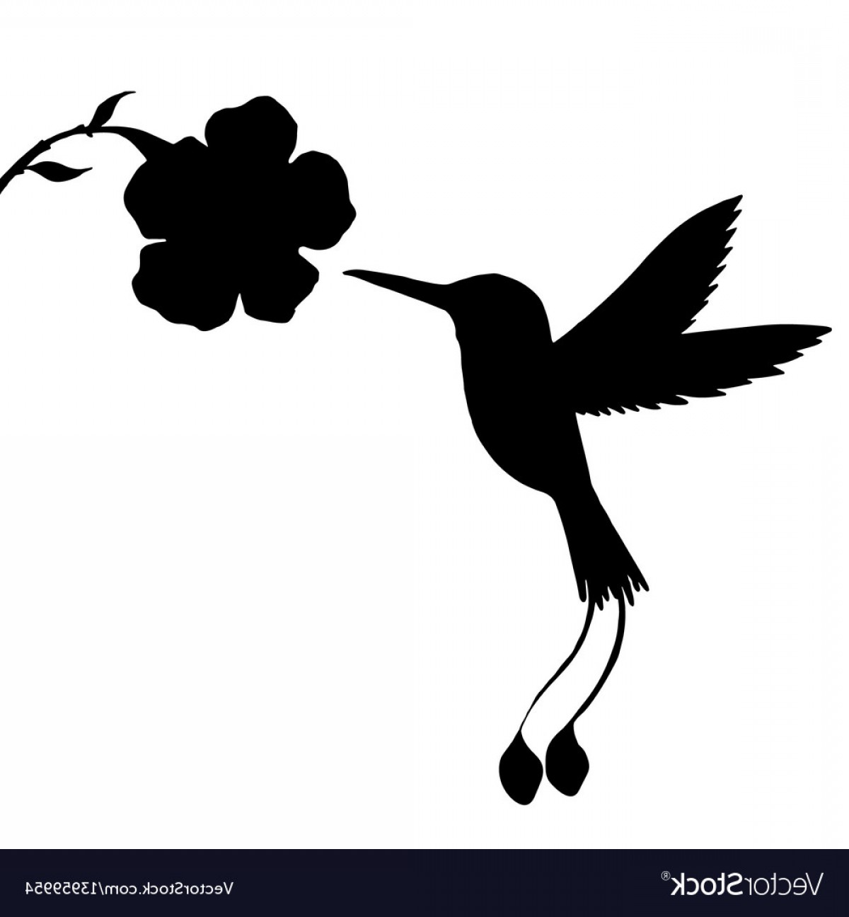 Hummingbird And Flower Silhouettes Vector Soidergi 1200x1296 Hummingbird And Flower Silhouettes Vector Soidergi