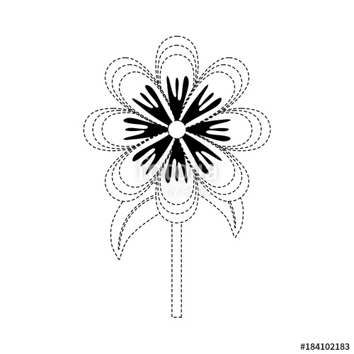 Flower Stem Vector Illustration Stock Image And Royalty Free 500x500 Flower Stem Vector Illustration Stock Image And Royalty Free