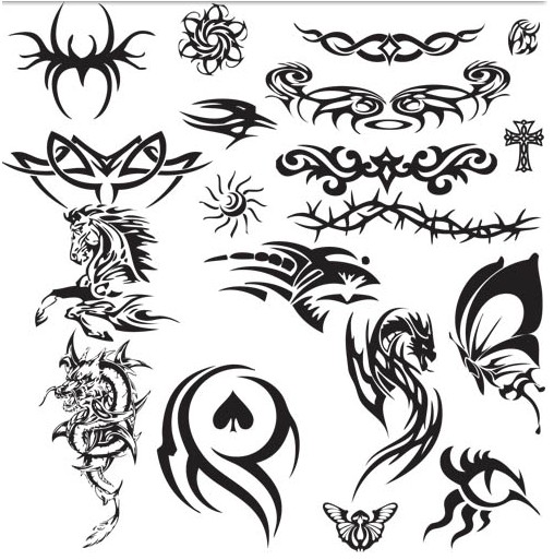 508x513 Tattoo Graphic Vector Graphics Free Download