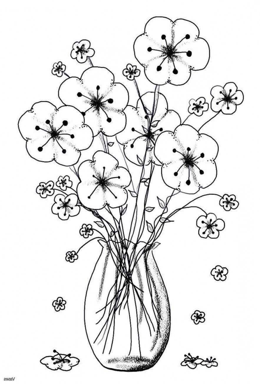 883x1305 Girl Coloring Awesome Rose Coloring Pages Awesome Cool Vases
