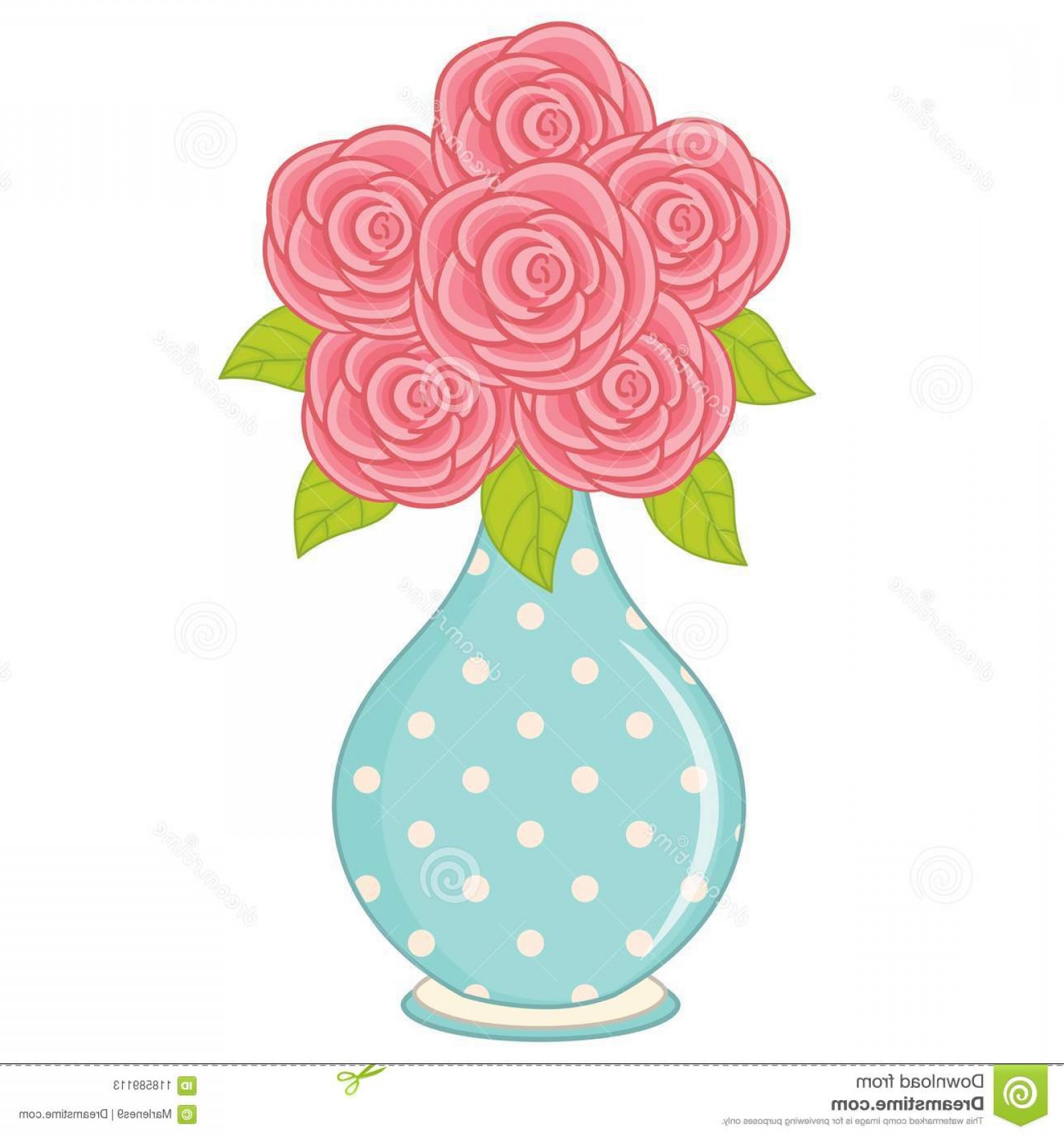 1560x1668 Roses In Vase Vector Hoodamathrun