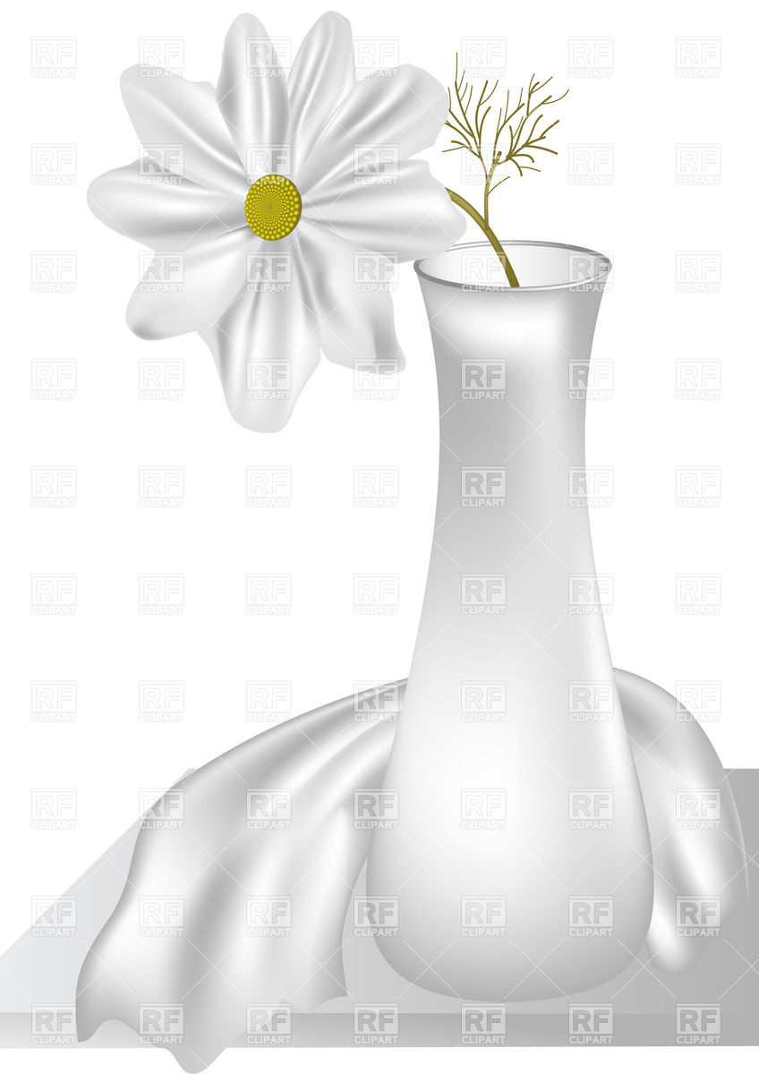 848x1200 Still Life With Flower In The Vase Vector Image Of Objects