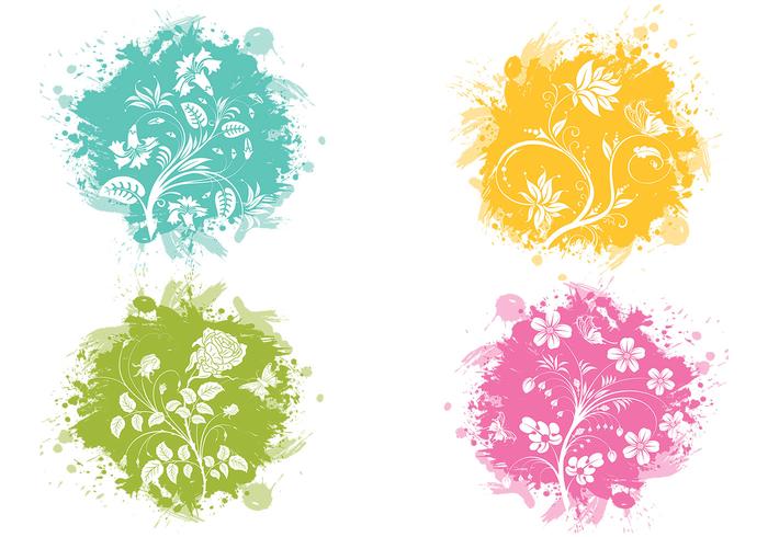 700x490 Splatter Flower Brush Pack