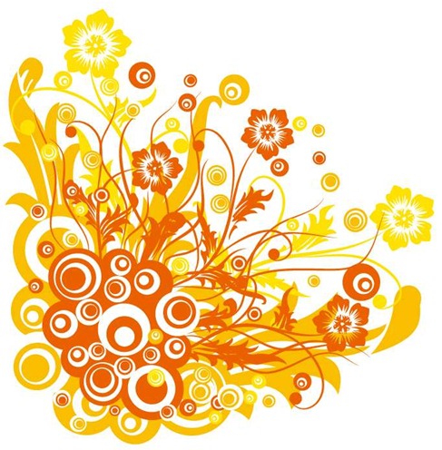 487x496 Graphic Flower Vector Png Files, Free Clip Art Download