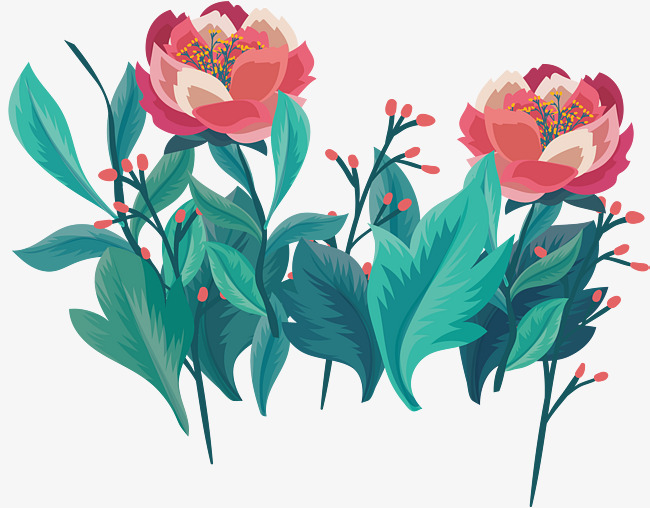 650x508 Beautiful Flowers, Vector Png, Flowers I