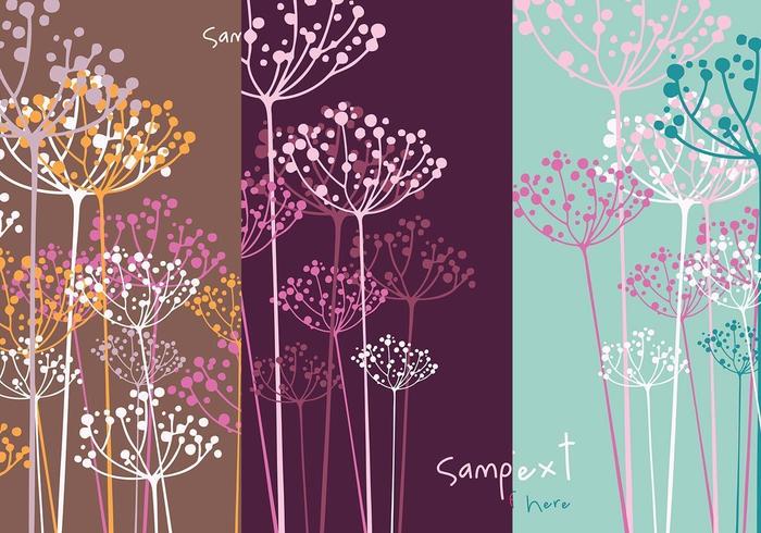 700x490 Dill Flower Vector Wallpaper Pack