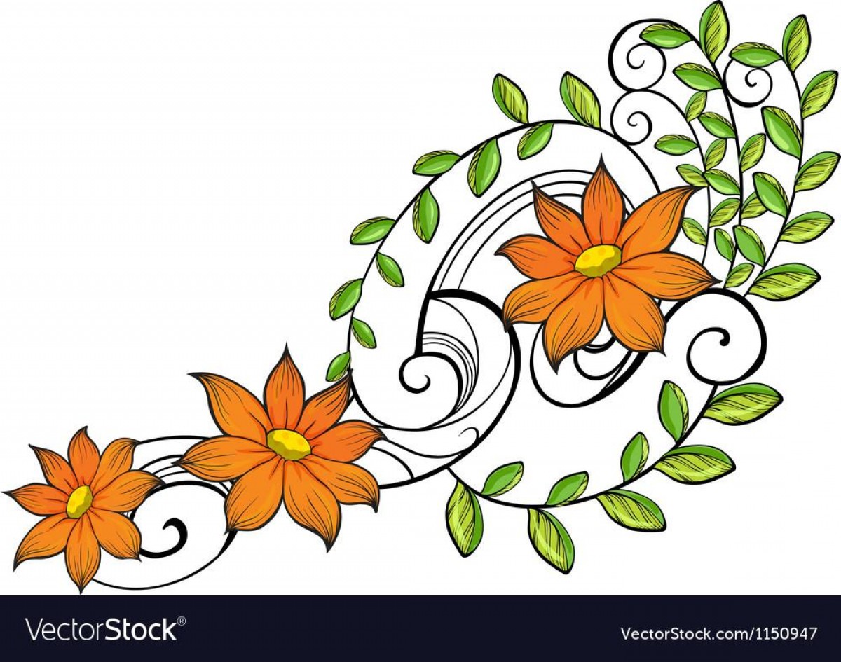 1200x945 Hd Vine Vector Art Handandbeak