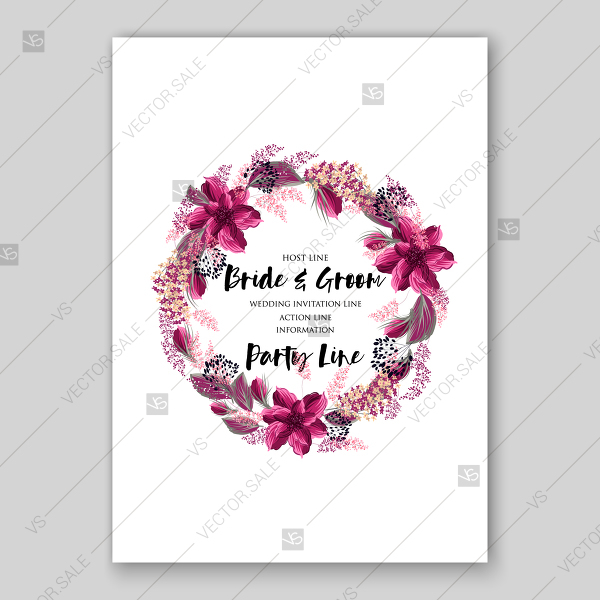 600x600 Watercolor Burgundy Anemone Peony Flowers For Bridal Shower