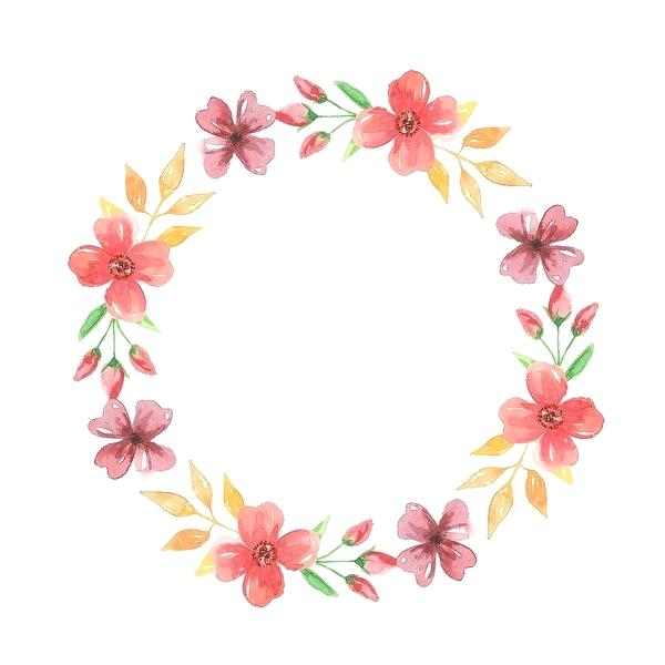 600x600 Flower Wreath