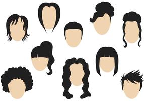 286x200 Hair Free Vector Art
