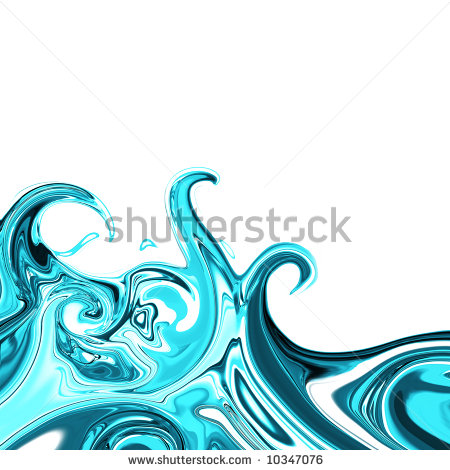 450x470 Flowing Water Clipart