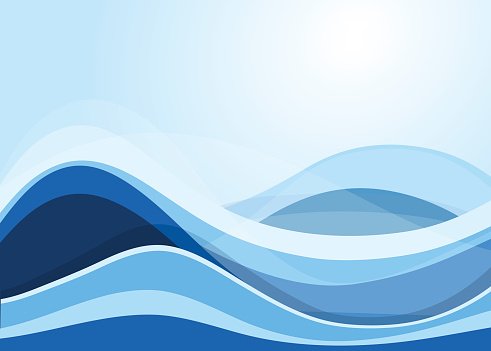 491x351 Abstract Flowing Water Wave Vector Background Design Element
