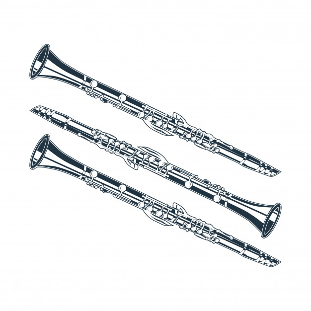 626x626 Flute Vector Illustration Isolated On A White Background Vector