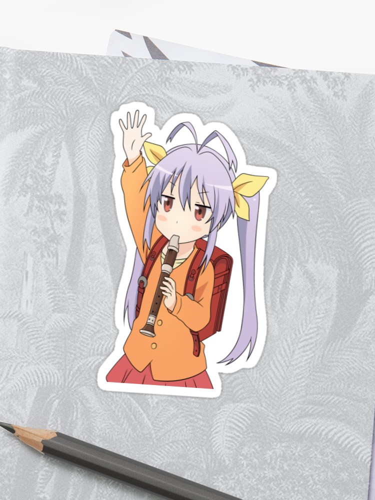 750x1000 Renge Non Non Biyori Flute Vector Sticker